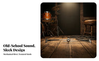 Long Flat Arms Drum Cymbal Sizzler Adjustable Clamp Cymbal Sizzler Silver Silver-Toned Percussion Accessory Riveted Ends