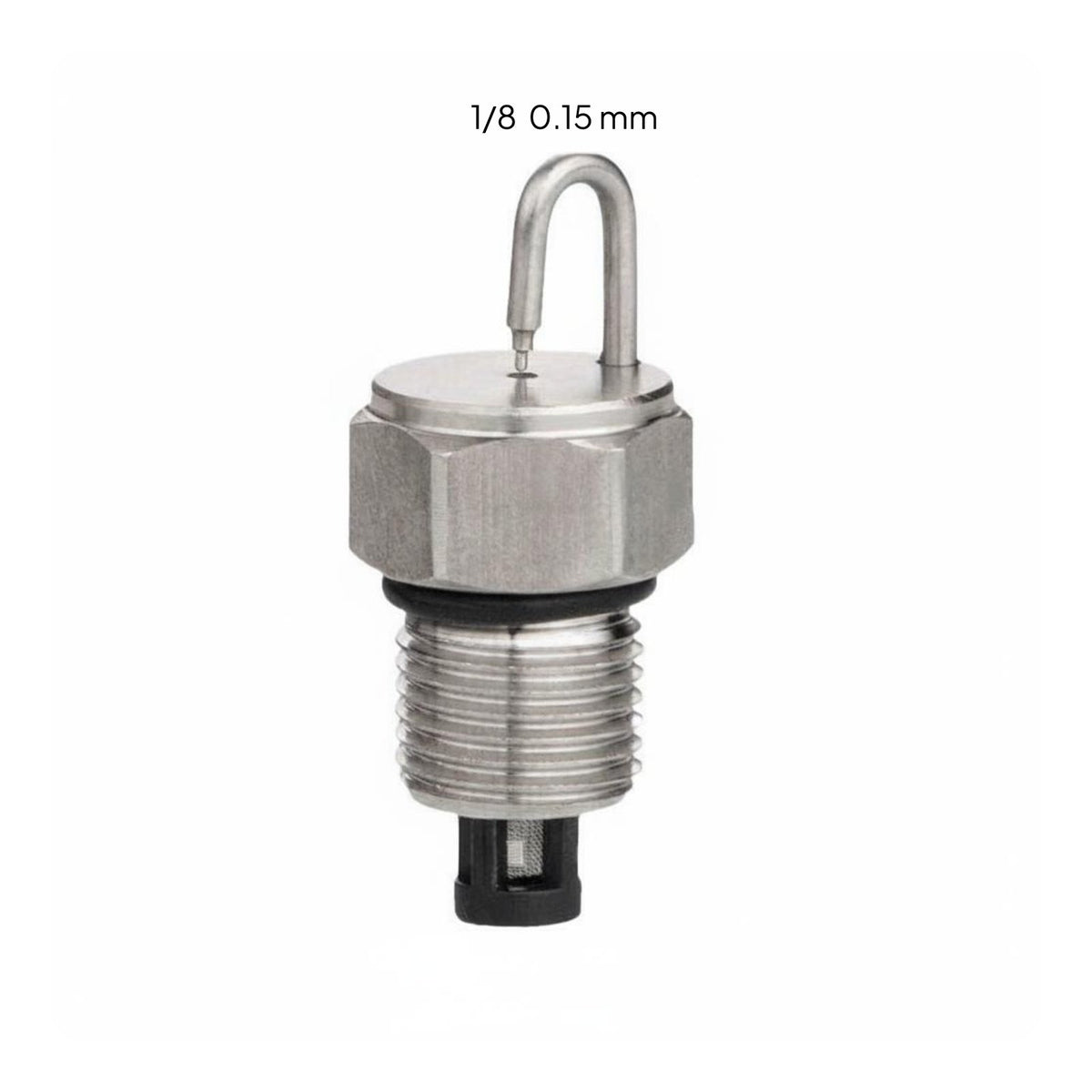 Wear Resistant Stainless Steel Strike Pin Nozzle Anti-Clog 1/8 Inch Thread Mist Nozzle Leak-Proof for Cooling, Landscaping, Dust Suppression
