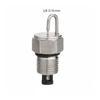 Wear Resistant Stainless Steel Strike Pin Nozzle Anti-Clog 1/8 Inch Thread Mist Nozzle Leak-Proof for Cooling, Landscaping, Dust Suppression