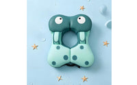 Hook-and-Loop Fastening Axillary Swim Float Printed Eyes Underarm Swim Coach Dot Decoration Inflatable Arm Floaties Adjustable Straps