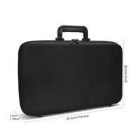 Hairstyling Tool Case Hard-Sided Tool Storage Bag with Dividers Multi-Compartment with Dividers for Barbers