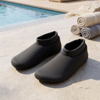 Pull-on Foot Covers Shoe Covers Breathable Shoe Booties for Castor Oil Treatment