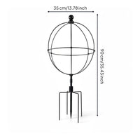 Spherical Trellis Easy to Assemble Globe Trellis Decorative Plant Support