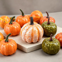 Foam Pumpkin Set for Autumn, Halloween, and Thanksgiving Decor