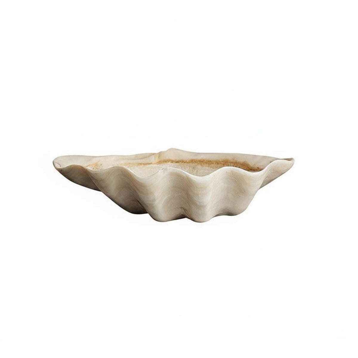 Shell Fruit Tray Unique Wave-Like Design Bowl Versatile Fruit Bowl for Shelf