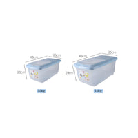 Moisture-Proof Rice Storage Bin Flip-Top Lid Rice Storage Container Airtight Seal for Pantry