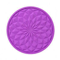 Car Cup Coaster Easy to Clean Car Cup Mat PVC Vehicle Accessory