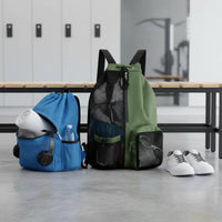 Lightweight Swim Bag with Wet Pocket Adjustable Straps Wet Pocket Backpack Sturdy Beach Sackpack for Swimming