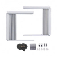 Window Air Conditioner Louver Baffle ABS Air Conditioning Vent Deflector Fits