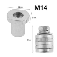 Angle Grinder to Slotting Machine Adapter Threaded for Woodworking, Craftsmen