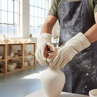 Kiln Gloves Safety Pottery Gloves Maximum Grip for Potters