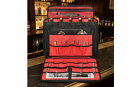 Bartender Travel Bag Multi-Compartment Bartender Kit Bag Structured Bar Tool Organizer for Bartenders