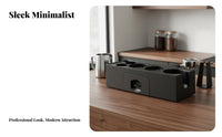 Espresso Tamping Station Organizer Removable Insert Espresso Tamping Station Coffee Tamper Holder Multipurpose Coffee