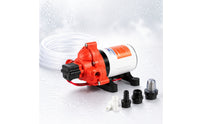 Dry Run Capable RV Water Pump Ignition Protected Marine Water Pump Quiet Running for Boat Owners