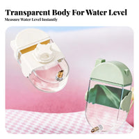 Trickle-Proof Parrot Waterer Leakproof Bird Enclosure Water Dispenser Easy to Clean & Refill Automatic Bird Waterer Hygienic