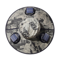 Multifunctional Large Brim Solar Fan Hat, Detachable, Breathable, Portable, Long Battery Life