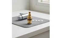 Brass Valve Core Easy Installation Slow Opening Tap Cartridge Anti-Leak Seal Faucet Screw Stem Valve for Bathroom, Kitchen
