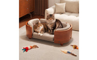 Dog Sofa Bed Four-Season Dog Sleeping Pad Removable Cover Pet Bedding for Dogs, Indoor