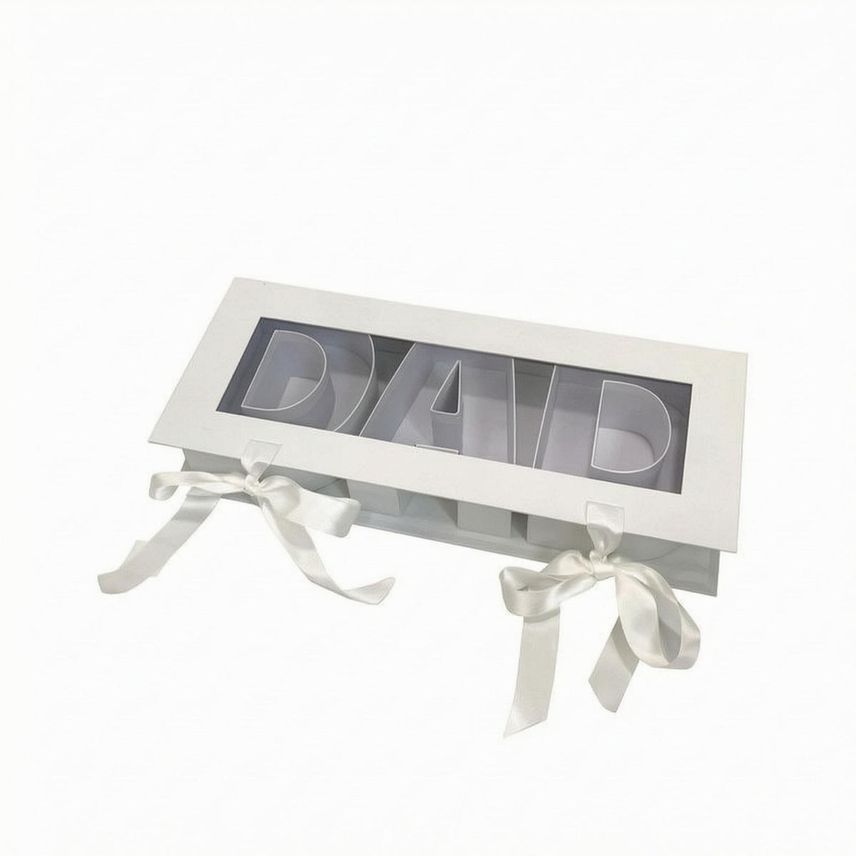 Divided Insert Flip-Top Gift Box Rigid Window Gift Box
