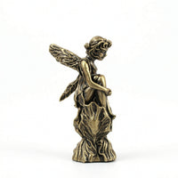 Metal Figurine Brass Miniature Figurine Vintage-Inspired for Desk, Collectors