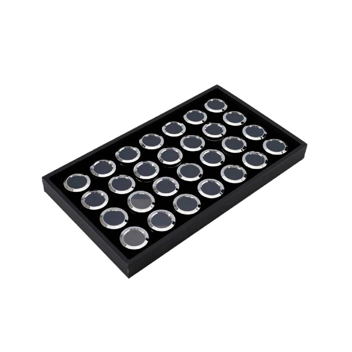 Jewelry Display Tray with Cups Versatile Gemstone Display Tray Scratch-Resistant for Jewelers