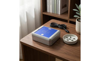 Compact Watch Tool Demagnetizer Rectangular Watch Demagnetizer Blue Top Magnetism Remover Corded