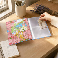 A5 Magnetic Box Kpop Photocard Binder Album with Loose-Leaf Pages