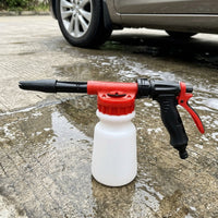 Soap Dispenser for Car Cleaning and Car Wash, Heavy Duty Foam Sprayer with Hose Attachment, Adjustable Foam Lance, Quick Connector Bottle