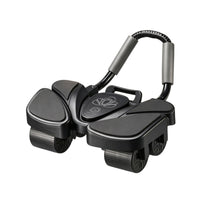 Wear-Resistant Abdominal Wheel with Mats Anti-Slip Ab Roller with Exercise Mats Portable Ab Roller Wheel Compact for Beginners