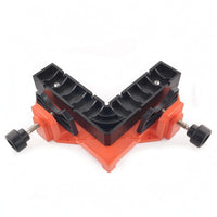 Removable Blocks Right-Angle Woodworking Clamp Screw-Tightened 90-Degree Corner Clamp Metal Threaded Screws Woodworking Corner Square Rigid Plastic for Cabinet Making, Framing, Doweling, Metal Joining