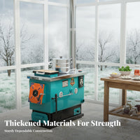Energy-Saving Heating Stove, Multi-Functional Boiler, Home Heating & Cooking, Thickened Design
