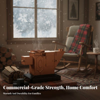Wood Burning Stove, Thickened Home Heating Stove, double energy Wood, Winter Indoor Fireplace