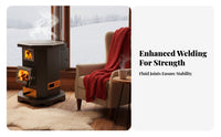 Indoor Heating Gasification Stove, double combustible Coal & Wood, Rural Home Cooking & Heating