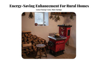 Heating Stove Boiler, Home Energy-Saving Heater, Rural Small stove, Upgraded Thickened Model