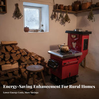 Heating Stove Boiler, Home Energy-Saving Heater, Rural Small stove, Upgraded Thickened Model