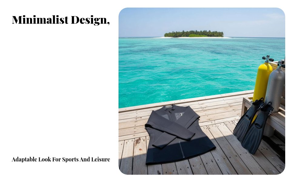 Diving Wetsuit, 3mm Split Design, Asian Fit, Unisex, Sipadan Gen 3, Neoprene Suit