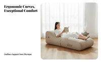 Inflatable Recliner Chair, Portable Air Sofa, Automatic Inflatable Bed, Office Nap, Outdoor Camping