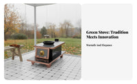 Tibetan Indoor Fireplace, Energy-Saving, Smokeless, Thickened, Rural Heater