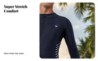 Full-Length Men's Diving Suit, UPF 50+ Sun Protection, Quick Dry, High Elasticity, Snorkeling, Surfing, Fastener Design