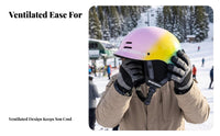 Ski Helmet, Adult Protective Gear, double Board, collision Resistant, Unisex, Breathable, 2021 New