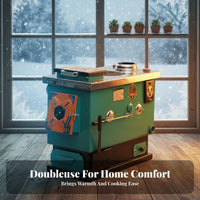 Home Heating Boiler, Energy-Saving Reverse Combustion Stove, Multi-Energy, Rural House