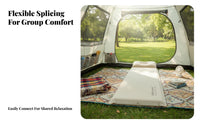 Inflatable Mattress, Automatic Air Sleeping Pad, Lightweight, Soft, Double/Single for Camping, Tent