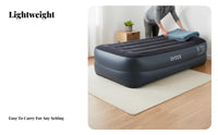 Inflatable Mattress, Double level Elevated Air Bed, Foldable, Home, Outdoor, Nap Use