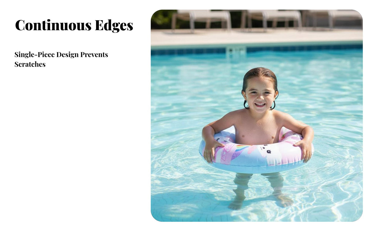 Children's Inflatable Underarm Float Ring, Cartoon Dog Design, Pool Beach Use