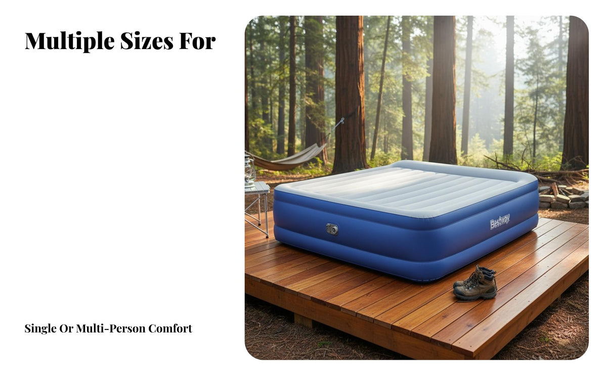 Air Mattress, Portable Inflatable Bed, Automatic Inflation, Thickened, Outdoor Camping, Tent, Home Use