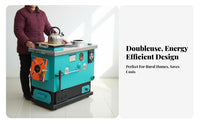 Home Heating Boiler, Multi-Functional Stove, Energy-Saving Thickened heater for Rural Houses
