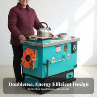 Home Heating Boiler, Multi-Functional Stove, Energy-Saving Thickened heater for Rural Houses