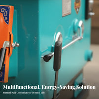 Home Heating Boiler, Multi-Functional Stove, Energy-Saving Thickened heater for Rural Houses