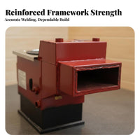 Boiler Heating Stove, double energy Wood Rural Home Radiator, Thickened Design