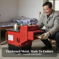Boiler Heating Stove, double energy Wood Rural Home Radiator, Thickened Design